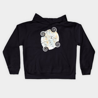 Egg spiral Kids Hoodie